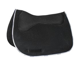 Acavallo 3D Spacer Memory Foam Schabracke Jump in schwarz - AC246