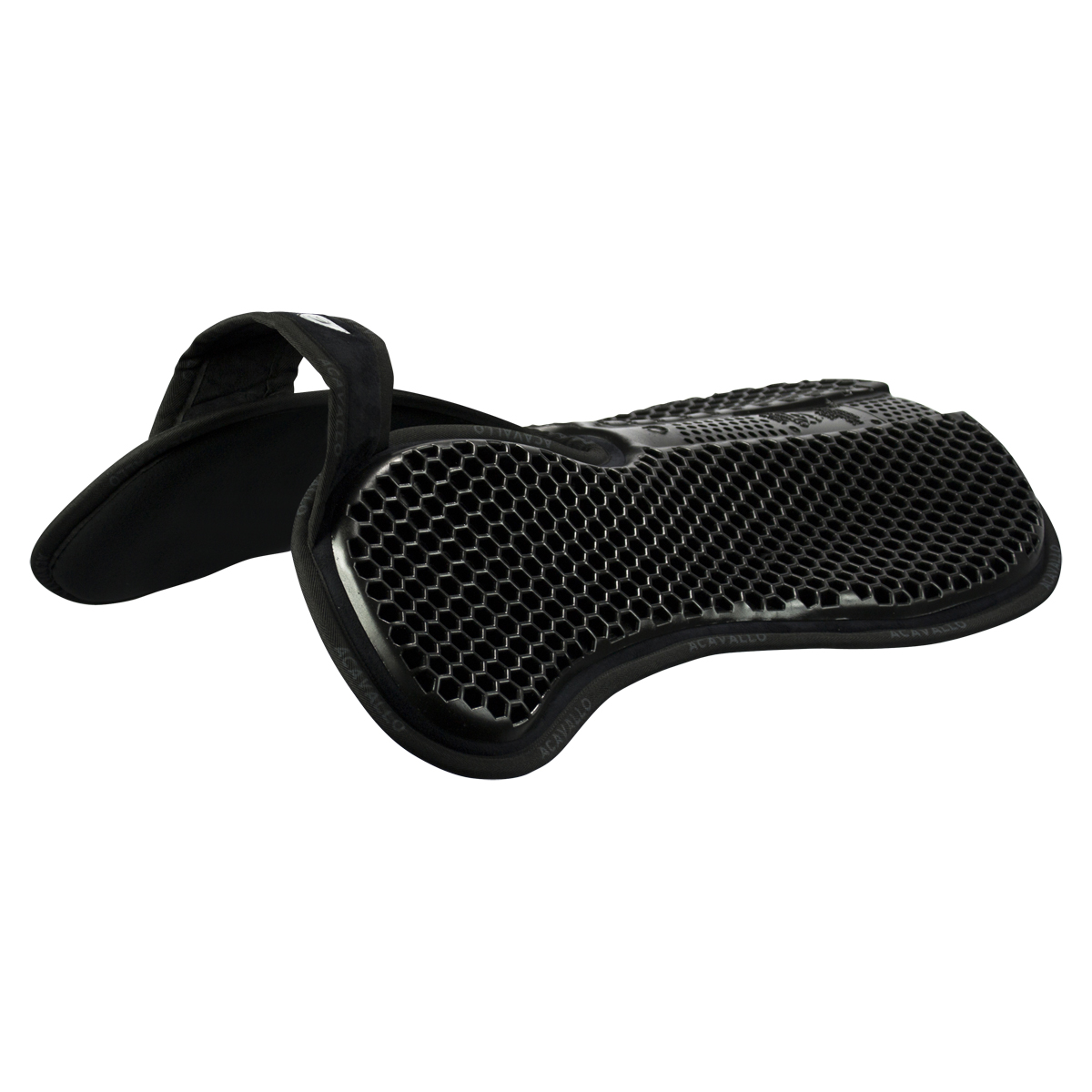 Acavallo Widerristfrei Hexa Gel Back Riser Micro - black , onesize AC218