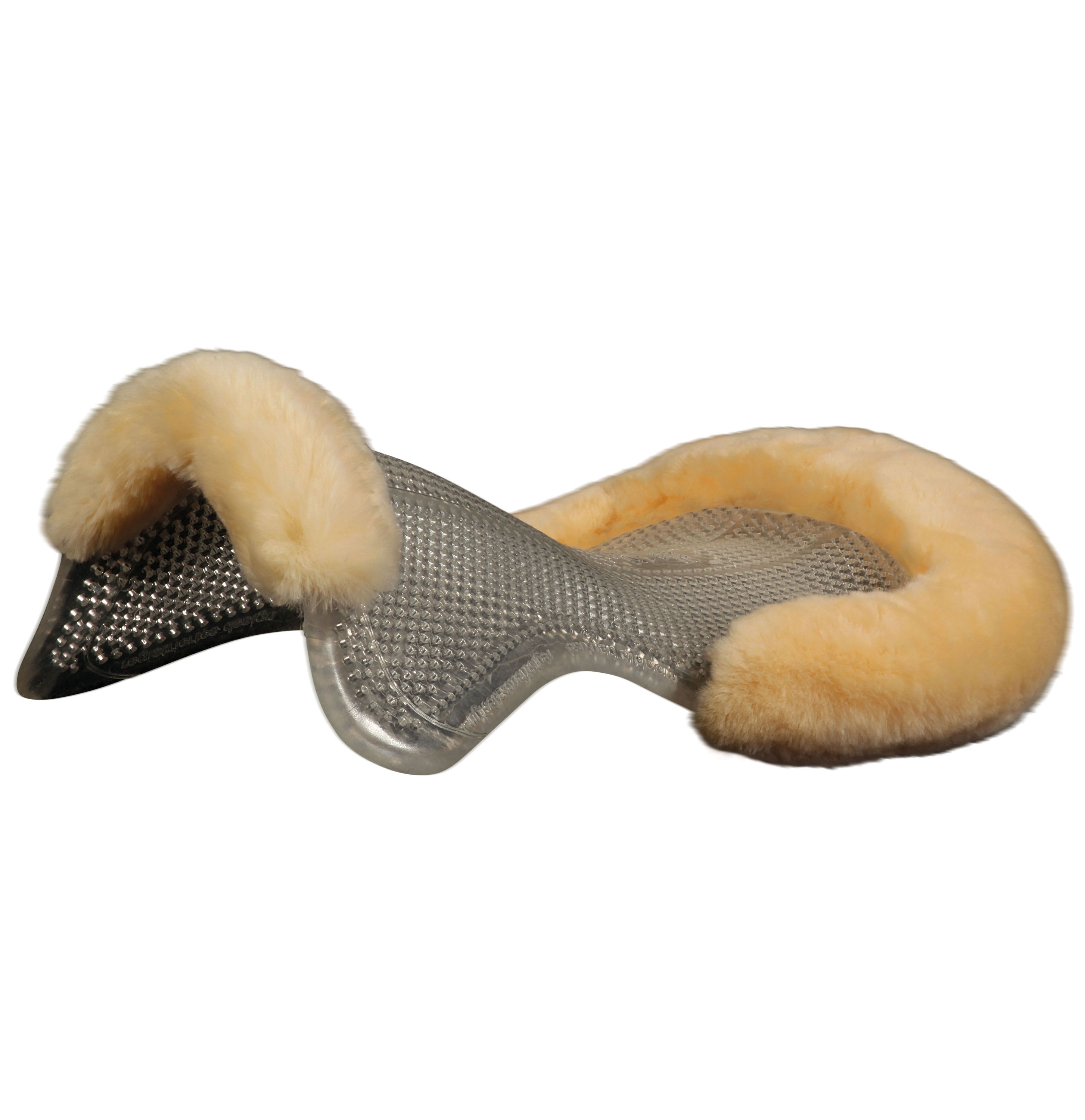 Acavallo Therapeutic Gel Pad Eco-Wool Just Gel - transparent/natur, L AC193