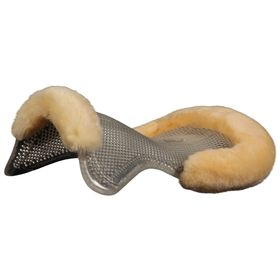 Acavallo Gel Pad THERAPEUTIC mit Lammfell - natur, M  - AC168