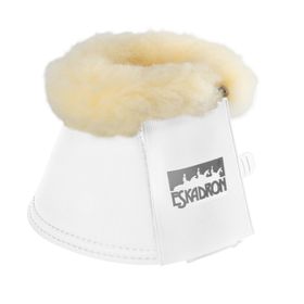 Eskadron Kunstleder/Lammfell Allround Glocken white - 2er Set - von S-XXL