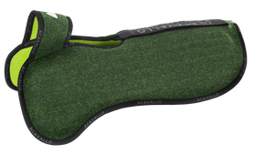 Acavallo widerristfreies Konfigurations-Taschenpad doppelseitig Filz - flach  - forest/green AC834