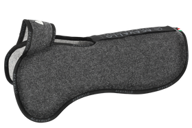 Acavallo Widerristfreies Konfigurations-Taschenpad doppelseitig Filz - doppelt erhöht - charcoal/grey AC837