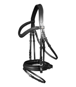 Waldhausen Trensenzaum X-line Stockholm in schwarz