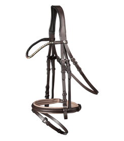 Waldhausen Trensenzaum X-Line Taupe in braun