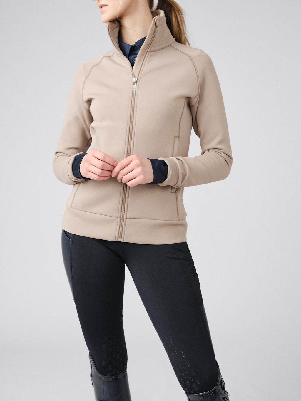 PS of Sweden Anastasia Zip Jacket in latte