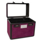 Imperial Riding Groomingbox IRH Shiny Flower Power Small in Dark Flower Magenta