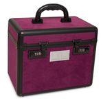 Imperial Riding Groomingbox IRH Shiny Flower Power Small in Dark Flower Magenta