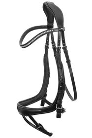 Schockemöhle Sports Trense Equitus Beta in Black/silver