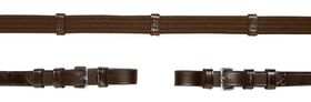 Schockemöhle Sports Gurtzügel dark brown/silver