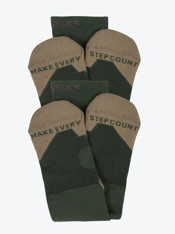 Ps of Sweden Holly Riding Socks Doppelpack in forest green