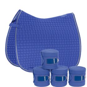 Eskadron SET Cotton Schabracke & Bandagen in atlanticblue