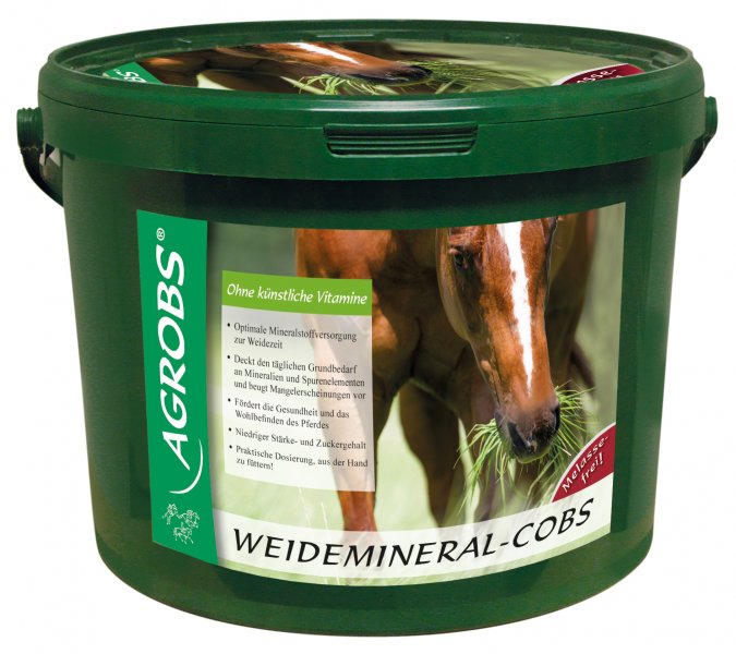 Agrobs Weidemineral-Cobs 3kg Eimer