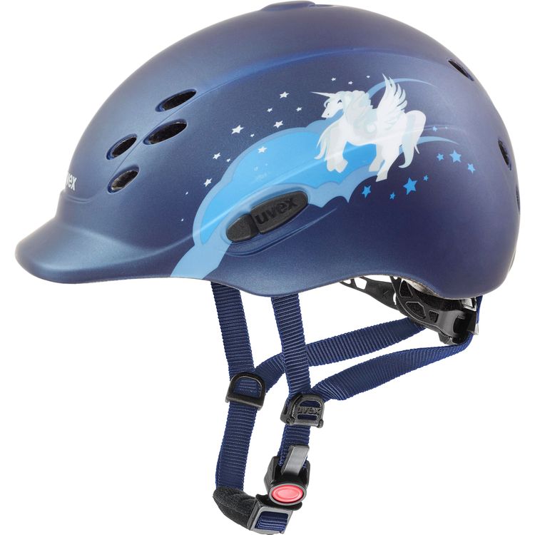 UVEX Reithelm Onyxx unicorn in navy