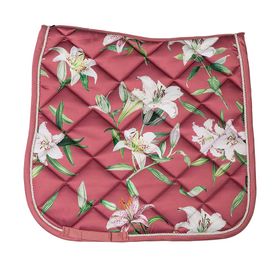 Lami-Cell Schabracke Florence in old pink floral, allover bedruckt