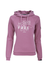 Cavallo Sweat Hoody Devony in raspberry 