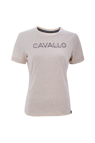 Cavallo T-Shirt Denise in desert sand melange
