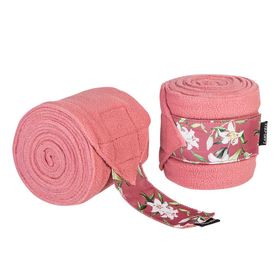 Lami-Cell 4er Set Polo Fleece Bandagen Florence in old pink