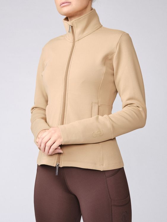 PS of Sweden Fleur Zip Layer in Camel