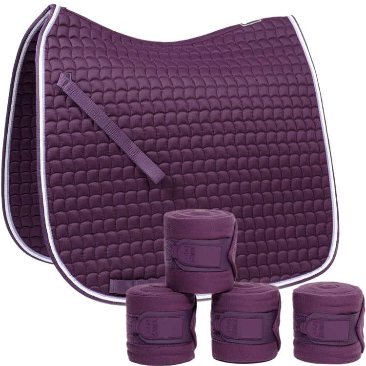 Eskadron SET Cotton VS Schabracke inkl Bandagen in lilac