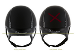 Samshield Helm Shadowmatt in black mit Dressurausschnitt