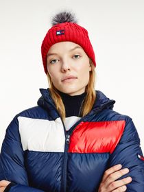 Tommy Hilfiger Wintermütze Sport in Primary red