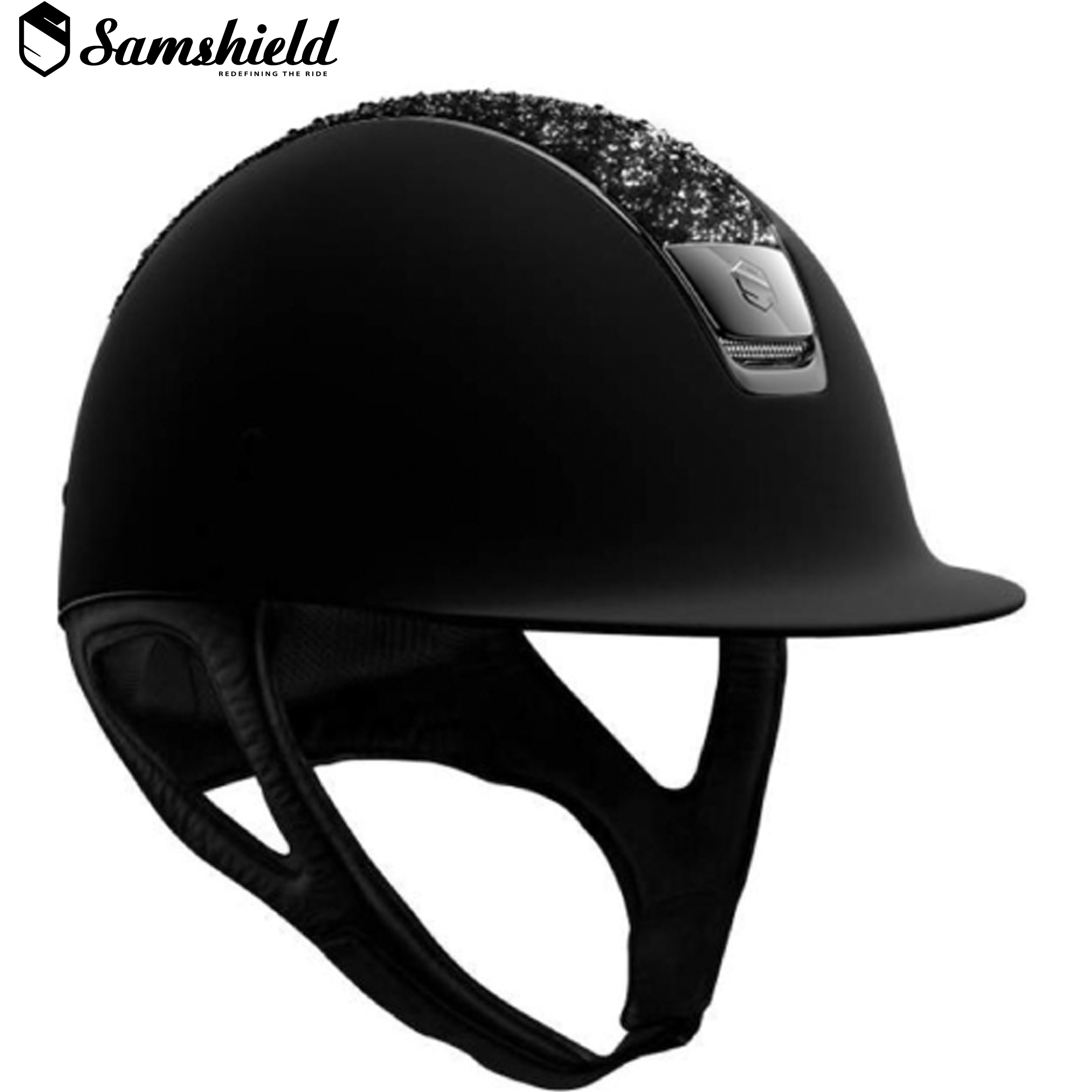 Shadowmatt black, Top: Crystal Medley Swarovski black, Chrome Black