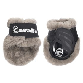 Cavallo Kunstfell Streichkappen Hikari in black