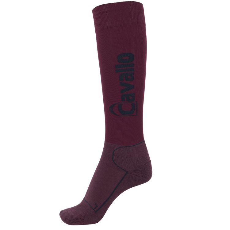 Cavallo Strümpfe SIMO in red wine - darkblue