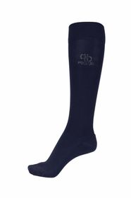 Pikeur Kniestrumpf Strassstein Logo in night sky