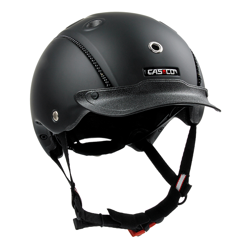 Casco Reithelm Choice Turnier in Schwarz Matt