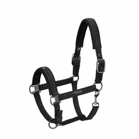 Eskadron Essence Halfter Doublepin Velvet Stamp in black, Gr. Pony2
