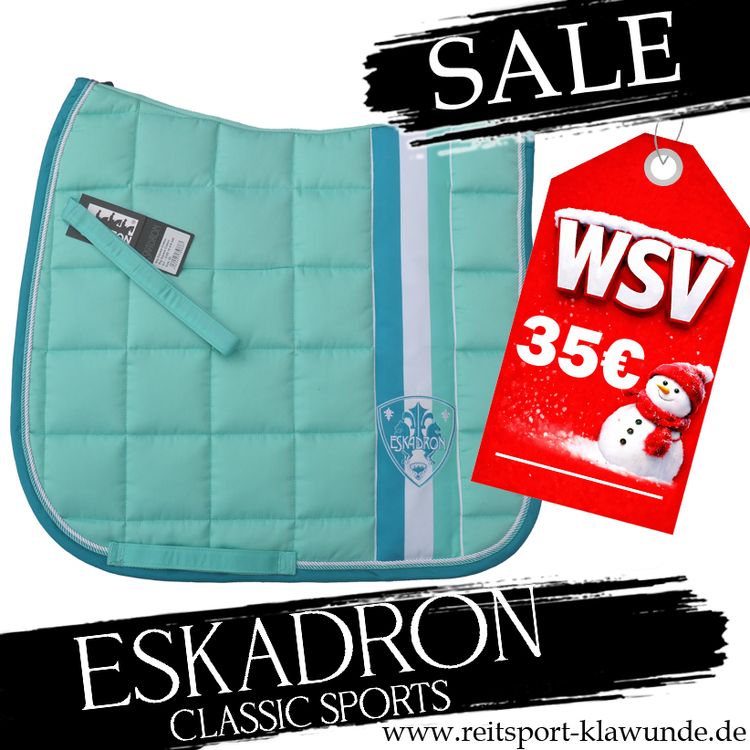 Eskadron Schabracke Cotton Big Square ice/capri