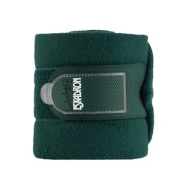 Eskadron Fleecebandagen 4er Set in racinggreen
