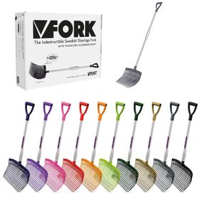 Euroriding Kunsstoff Forke Teleskop Alu Stiel