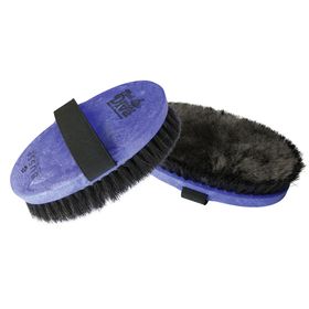 Busse Diva-Lammfell Kardätsche in zwei Größen - Pferdebürste