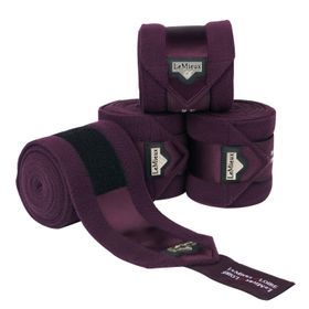 LeMieux Bandagen Loire Satin Polo in fig,Größe Full