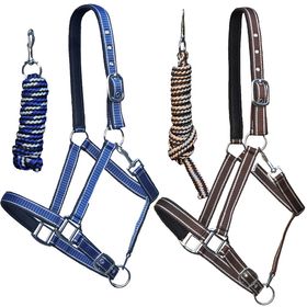 Euroriding Halfter und Strick Set