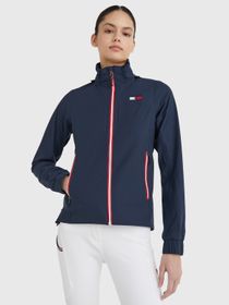 Tommy Hilfiger Damen Regenjacke Unicolor Performance DESERT SKY