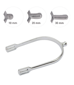 Waldhausen Sporen-Set mit Perlonriemen für Damen 