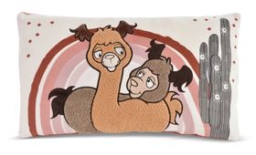 Nici Alpaka Kissen Al & Chic 43x25 rechteckig GREEN