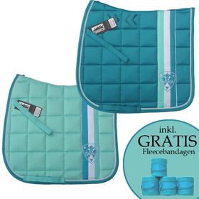 Eskadron Schabracke Big Square capri oder ice inkl. gratis Fleecebandagen