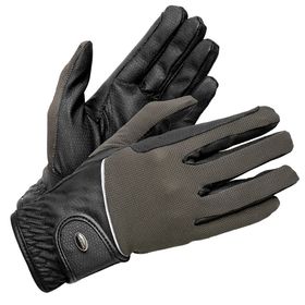 Euroriding Handschuh Mellby in schwarz/grau