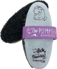 Haas Pummel Einhorn Fellbürste