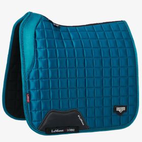 LeMieux Loire Memory Satin Dressage Schabracke Square in marine