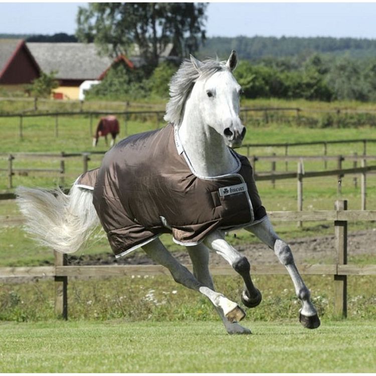 Bucas Smartex chocolate, 150g Füllung, Weidedecke, Outdoordecke Gr. 125