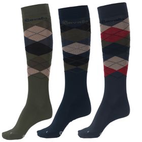 CAVALSAY Cavallo Karo Funktionsstrumpf