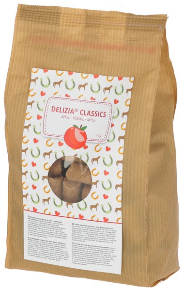 Pferdeleckerlis Delizia Classic Apfel 1kg Tüte