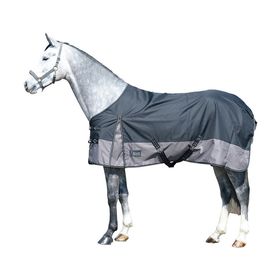 EQuest Outdoordecke Halifax 600 Denier in black/grey mit Fleece gefüttert