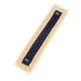 Eskadron Longiergurtunterlage Faux Fur in navy/natur